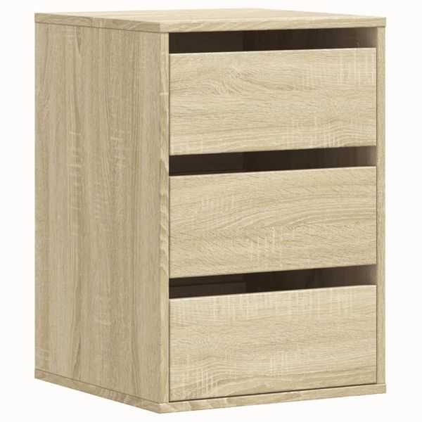 Syfax™ Cassettiera Angolare Rovere Sonoma 40X41X58Cm Legno Multistrato-image