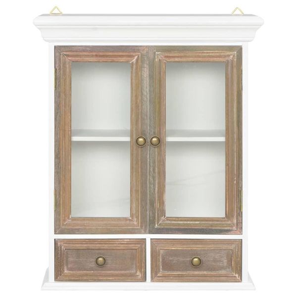Syfax™ Armadietto A Muro Bianco 49X22X59 Cm In Legno Multistrato-image