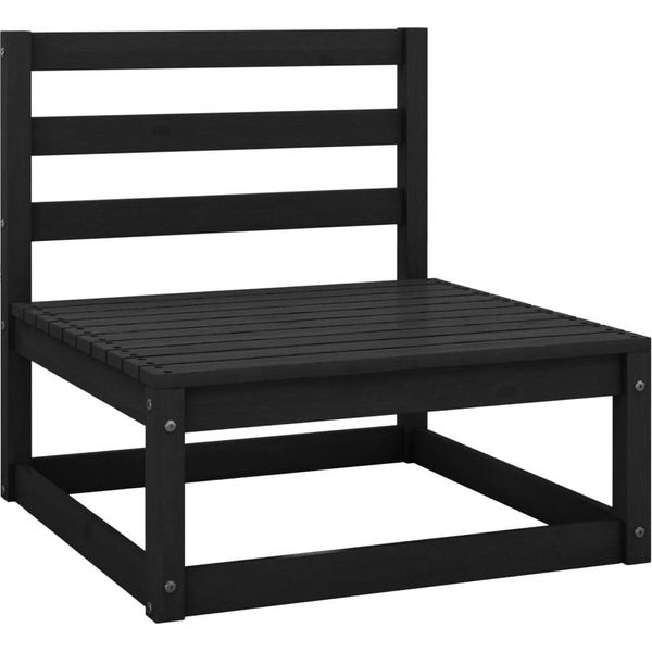 Syfax™ Set Divani Da Giardino 11 Pz In Legno Massello Di Pino-image