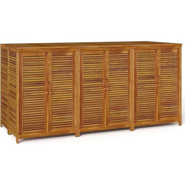 Syfax™ Contenitore Da Giardino 210X87X104 Cm Legno Massello Di Acacia-image
