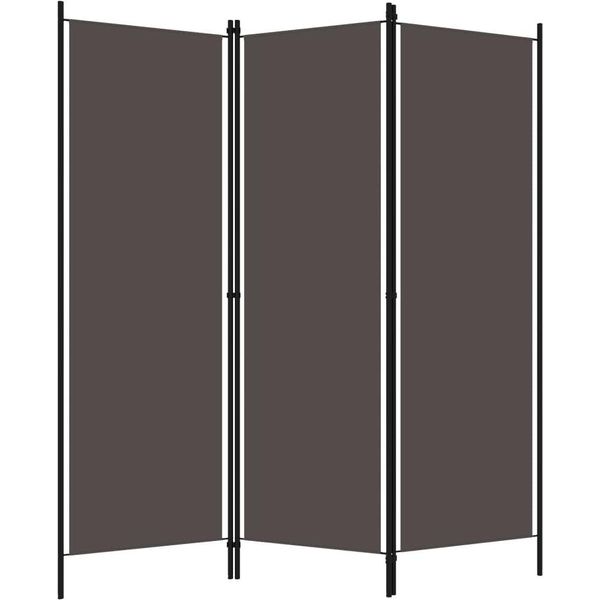 Syfax™ Paravento A 3 Pannelli Antracite 150X180 Cm-image