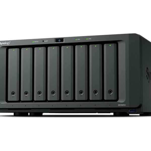 Synology Diskstation DS1825+ Nas/Server Di Archiviazione Ryzen Embedded V1500B 8 Gb DDR4 0 Tb Nero-image