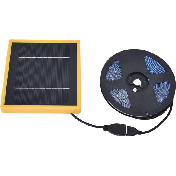Striscia Di Luce Solare Per La Coltivazione Di Piante Energia Solare Spettro Completo 5W Led Alto Flusso Luminoso Strisce Di Luce Solare Led Per La Coltivazione Di Piante 0,5 Metri / 19.7In-image