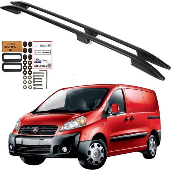 Dachreling Fiat Scudo Citoren Jumpy Peugeot Expert L2 2006-2017 Schwarz-image