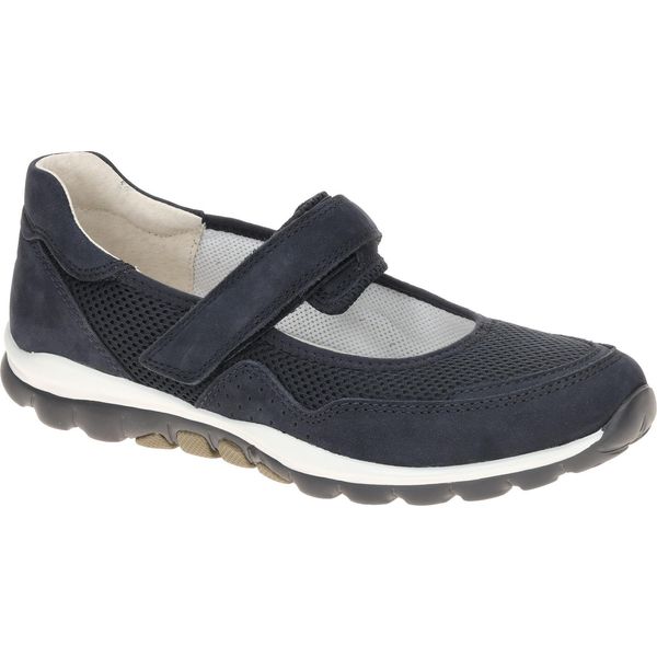 Gabor Rollingsoft Scarpe Da Donna - Ballerina - Mary Jane Blu Tempo Libero Nuovo-image