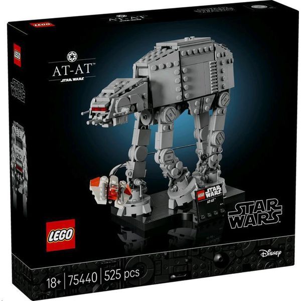 Lego Star Wars 75440 AT-AT - Set Di Modellismo Per Adulti - Modello Da Esposizione Con Snowspeeder, Supporto E Targhetta - Decorazione Da Scaffale Per Collezionisti - Regalo Per I Fan De L'impero Colpisce Ancora-image