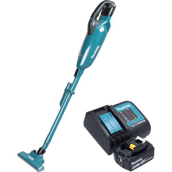 Aspirapolvere A Batteria Makita Dcl 283 FST1 18 V 0,73 L Brushless + 1X Batteria 5,0 Ah + Caricabatterie-image