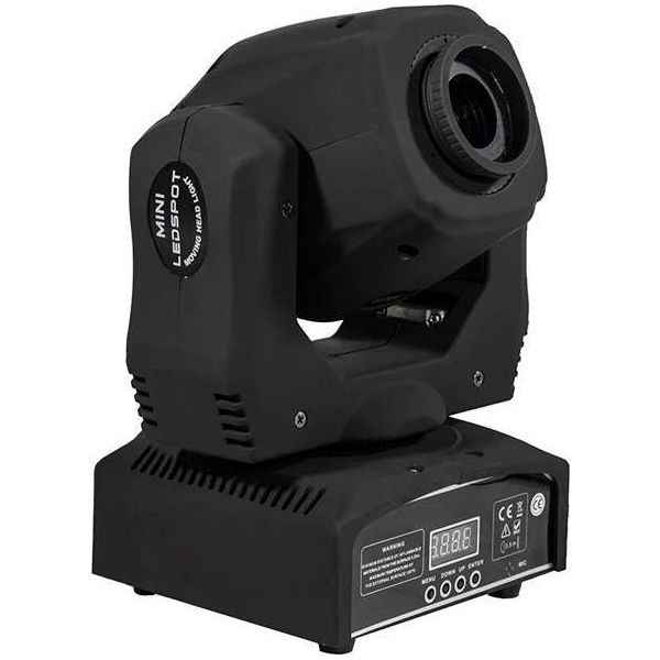 Faretto Led A Testa Mobile, Potenza 60W, Effetti Cromatici Dinamici, 60W, Spina Ue-image