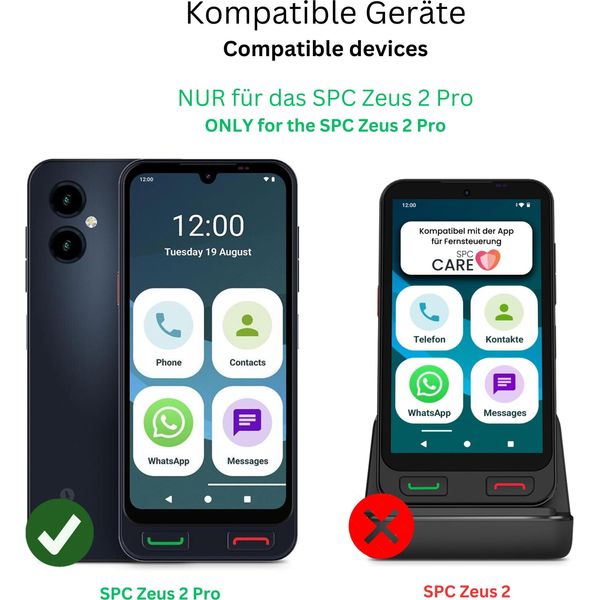 4X Pellicola Protettiva Per Spc Zeus 2 Pro Protezione Schermo Antiriflesso Dipos-image