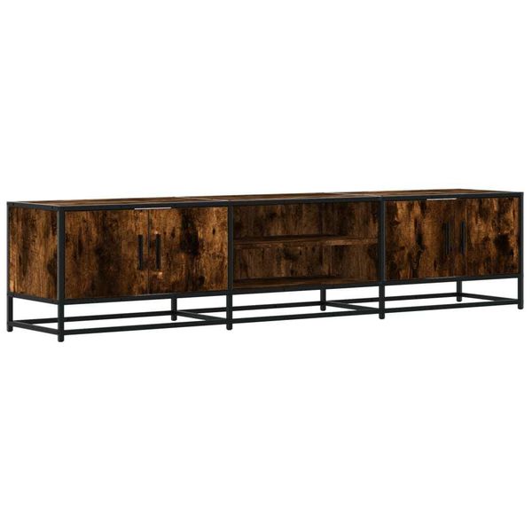 Syfax™ Mobile Porta Tv Rovere Fumo 180X35X41 Cm In Truciolato-image