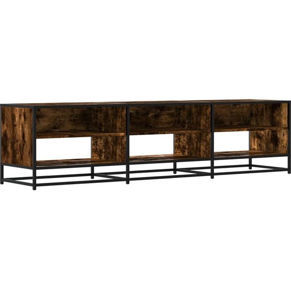 Syfax™ Mobile Porta Tv Rovere Fumo 180X40X46 Cm In Truciolato-image