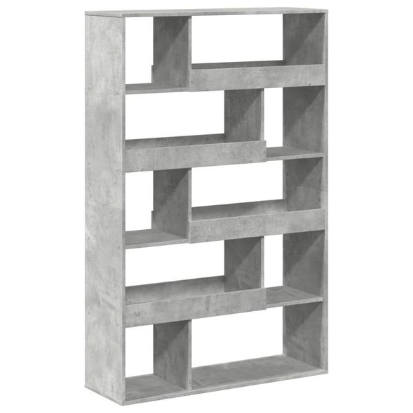 Syfax™ Libreria Grigio Cemento 100X33X156,5 Cm In Truciolato-image
