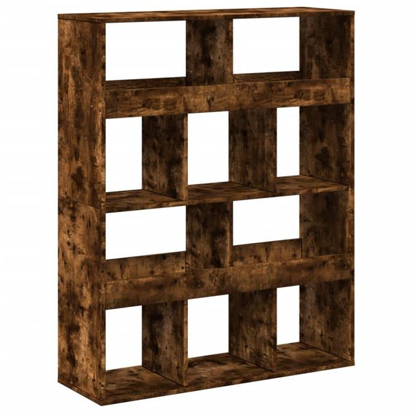 Syfax™ Libreria Rovere Fumo 100X33X125,5 Cm In Legno Multistrato-image
