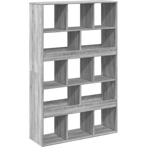 Syfax™ Libreria Grigio Sonoma 100X33X156,5 Cm In Truciolato-image