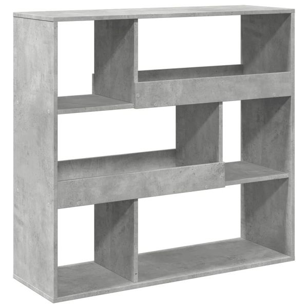 Syfax™ Libreria Grigio Cemento 100X33X94,5 Cm In Truciolato-image