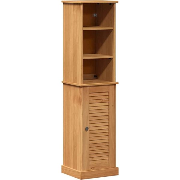 Syfax™ Set Di Mobili Per Il Bagno Vigo 2 Pcs Marrone E Marrone Miele-image