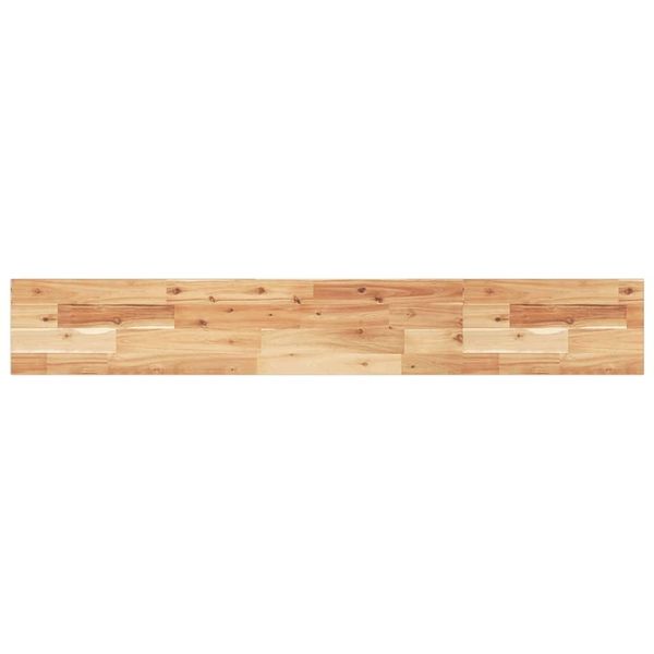 Syfax™ Ripiano A Parete 140X20X2Cm Legno Massello Acacia Rifinito Olio-image