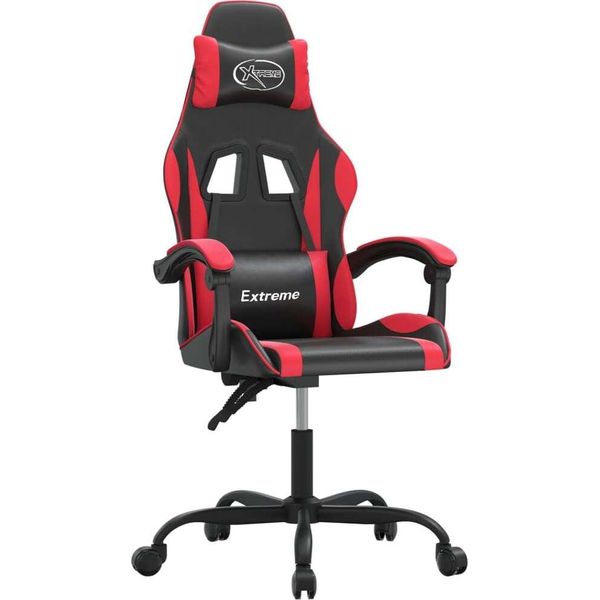 Syfax™ Sedia Da Gaming Nera E Rossa In Pelle Finta-image