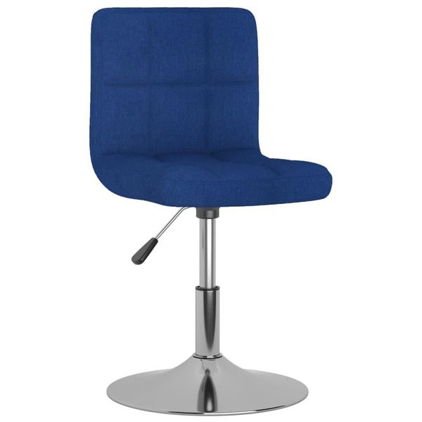 Syfax™ Sedie Da Pranzo Girevoli 6 Pz Blu In Tessuto-image