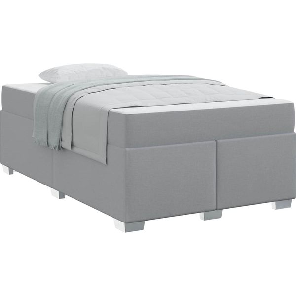 Syfax™ Struttura Del Letto Grigio Chiaro 120 X 200 Cm Tessuto-image