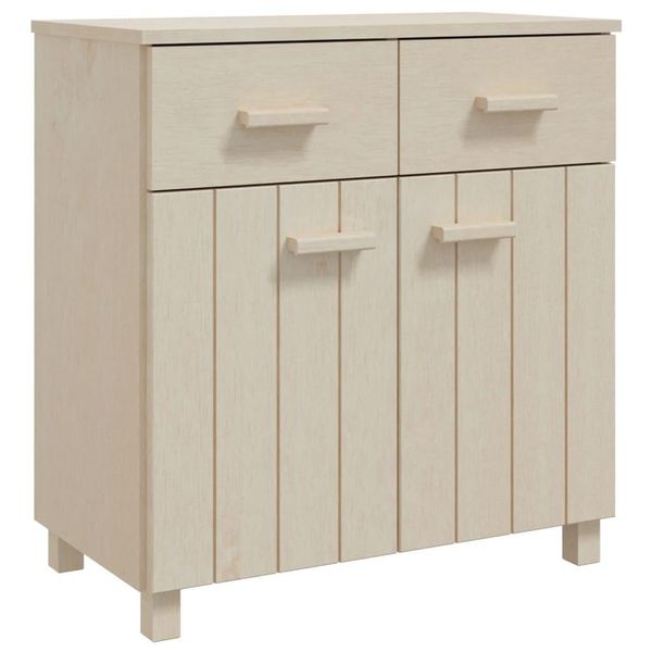 Syfax™ Credenza Hamar Ambra 79X40X80 Cm In Legno Massello Di Pino-image