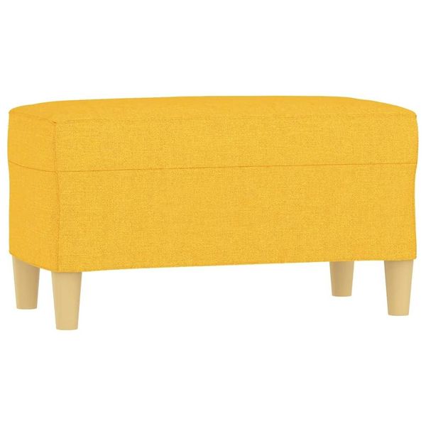 Syfax™ Panca Giallo Chiaro 70X35X41 Cm In Tessuto-image