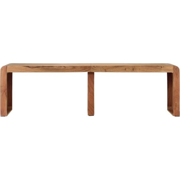 Syfax™ Panca 160X38X45 Cm In Legno Massello Di Acacia-image