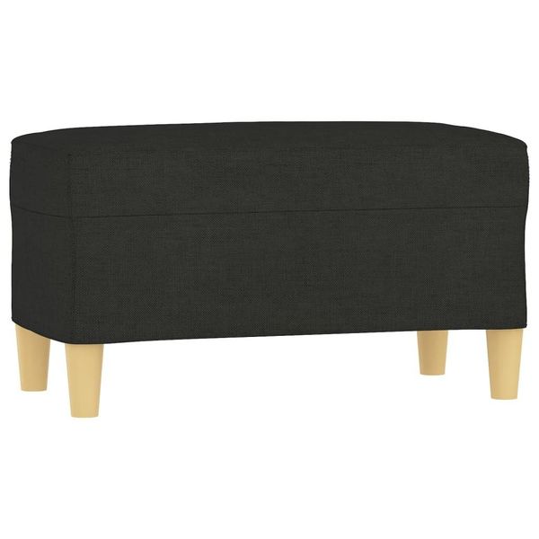 Syfax™ Panca Nero 70X35X41 Cm In Tessuto-image