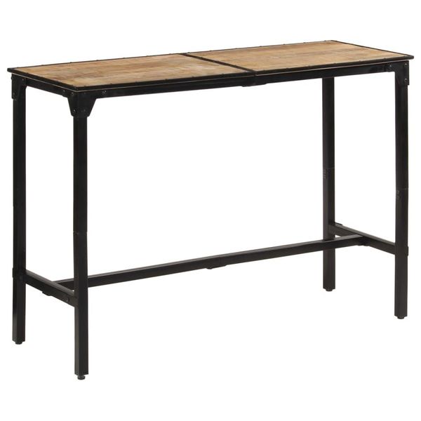Syfax™ Tavolo Da Bar 150X55X107 Cm In Legno Grezzo Massello Di Mango-image
