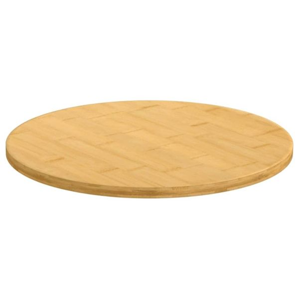 Syfax™ Piano Del Tavolo Ø50X1,5 Cm In Bambù-image