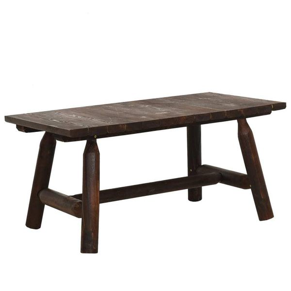 Syfax™ Tavolino Da Salotto 90X50X41 Cm Legno Massello Di Abete Rosso-image