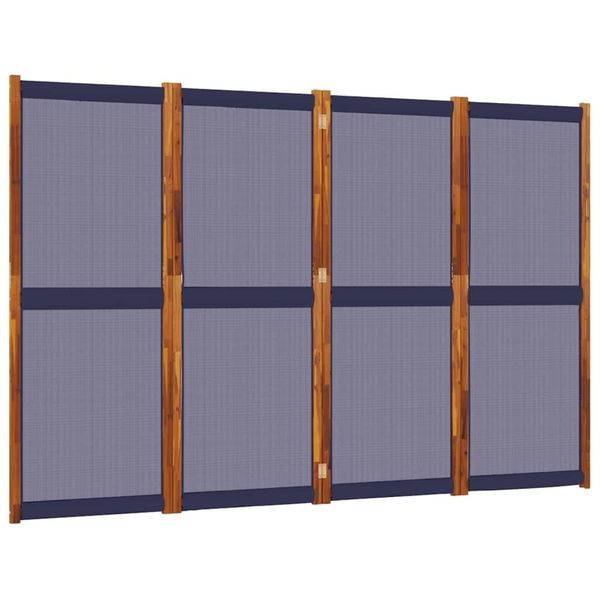 Syfax™ Divisorio A 4 Pannelli Blu Scuro 280X180 Cm-image