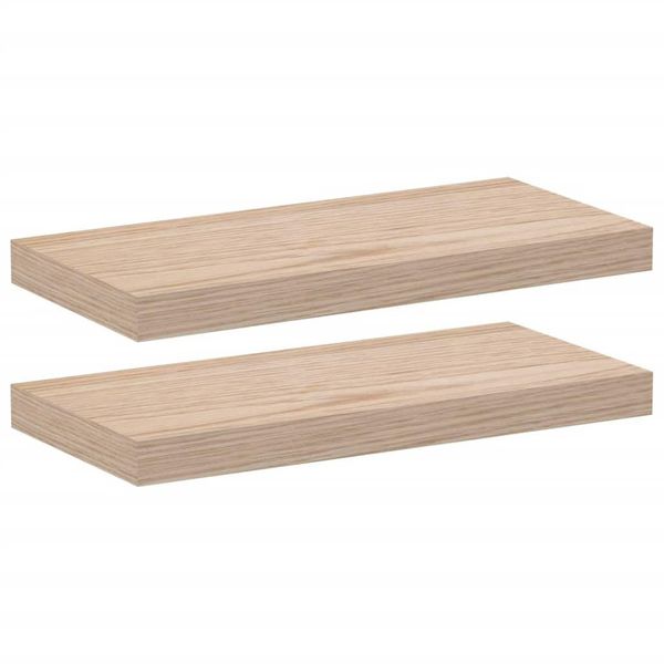 Syfax™ Mensole Pensili 2 Pz 50X23,5X4 Cm In Truciolato-image