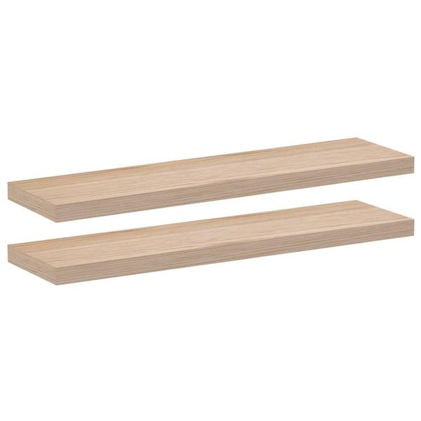 Syfax™ Mensole Pensili 2 Pz 90X23,5X4 Cm In Truciolato-image