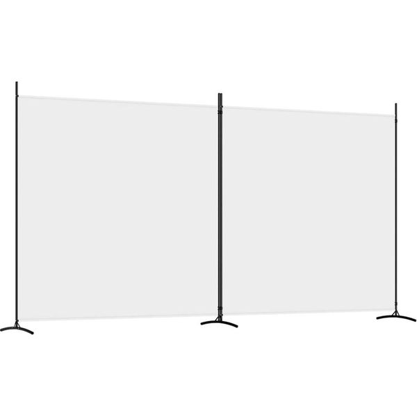 Syfax™ Divisorio A 2 Pannelli Bianco 348X180 Cm Tessuto-image