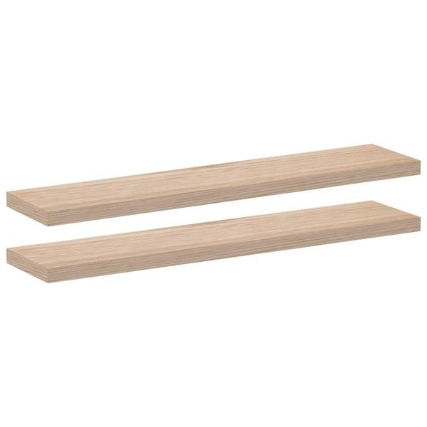 Syfax™ Mensole Pensili 2 Pz 110X23,5X4 Cm In Truciolato-image