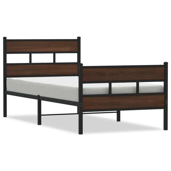 Syfax™ Giroletto Senza Materasso Con Testiera E Pediera 100X200 Cm-image