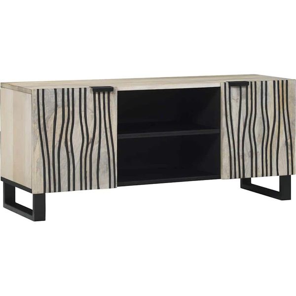 Syfax™ Unità Tv Bianco 105 X 33 X 46 Cm Legno Multistrato-image