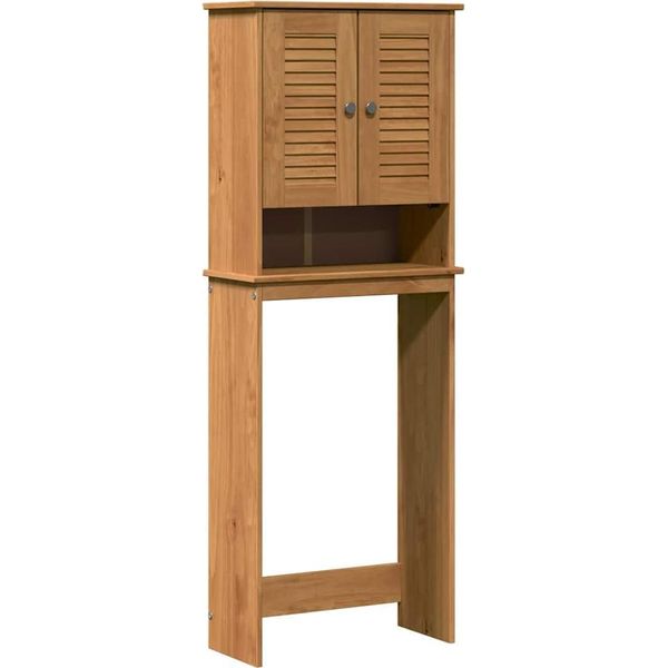 Syfax™ Mobile Bagno Vigo Marrone E Marrone Miele 60 X 27 X 161 Cm-image