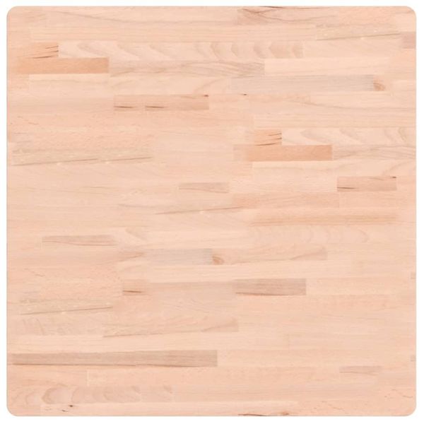 Syfax™ Piano Per Tavolo 70X70X2,5 Cm Quadrato Legno Massello Di Faggio-image