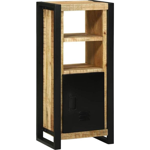 Syfax™ Mobile Da Bagno Marrone 40 X 30 X 90 Cm Legno Di Mango Massello-image