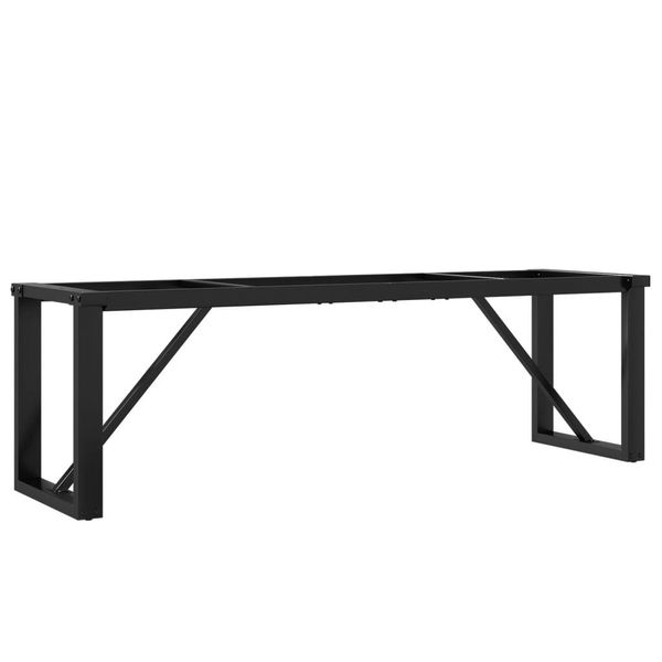 Syfax™ Telaio Gambe A O Per Tavolino Da Salotto 140X30X43Cm In Acciaio-image