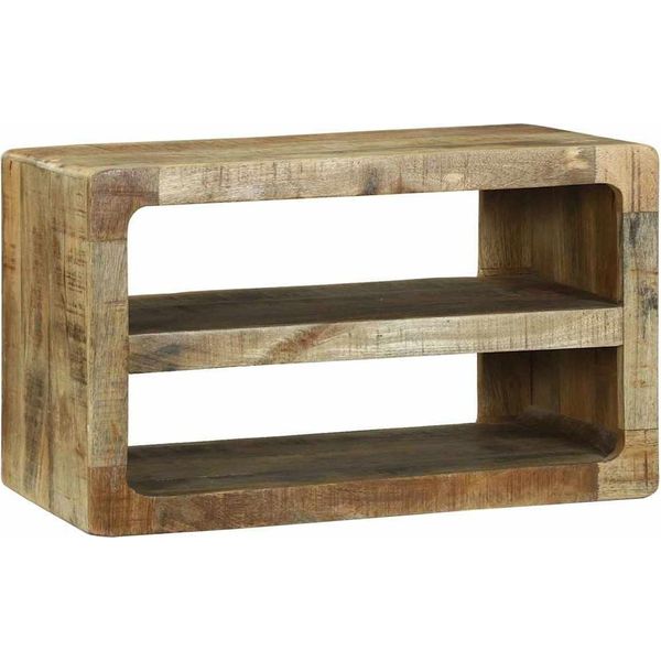 Syfax™ Mobile Tv Marrone 60 X 32 X 36 Cm Legno Massello Di Mango-image
