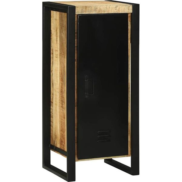 Syfax™ Mobile Da Bagno Marrone 40 X 35 X 90 Cm Legno Di Mango Massello-image