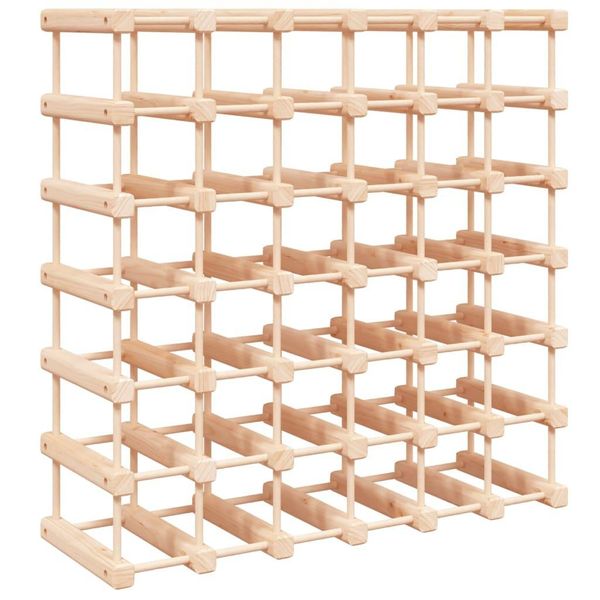 Syfax™ Portabottiglie Vino 42 Bottiglie 68,5X23X68,5 Cm Massello Pino-image