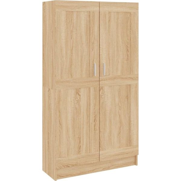 Syfax™ Libreria Rovere Sonoma 82,5X30,5X150 Cm In Legno Multistrato-image