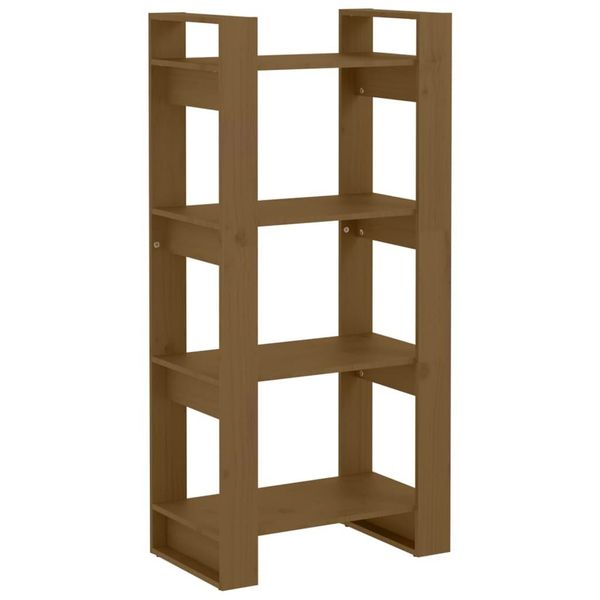 Syfax™ Libreria/Divisorio Ambra 60X35X125 Cm In Legno Massello-image