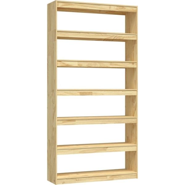 Syfax™ Libreria/Divisorio 100X30X200 Cm Legno Massello Di Pino-image