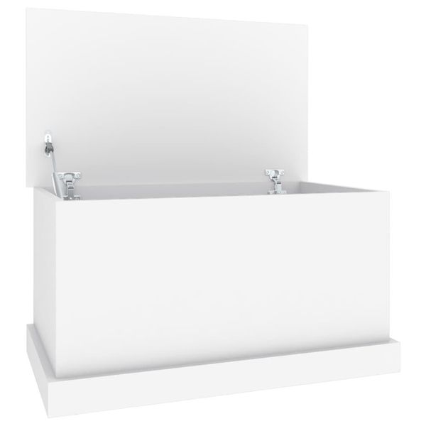 Syfax™ Scatola Portaoggetti Bianca 70X40X38 Cm In Legno Ingegnerizzato-image