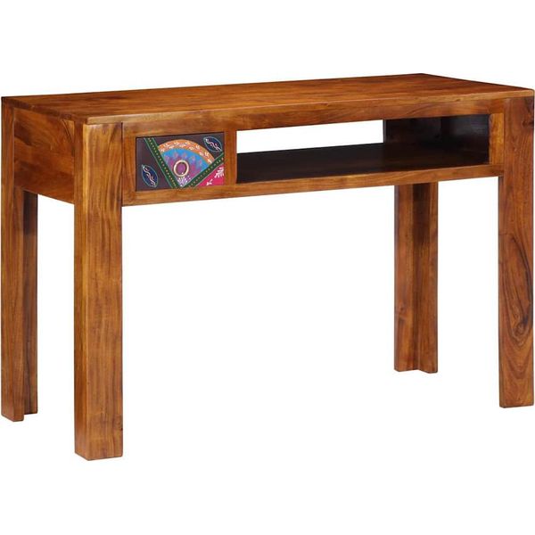 Syfax™ Scrivania Con Cassetto Marrone 110 X 50 X 73 Cm-image